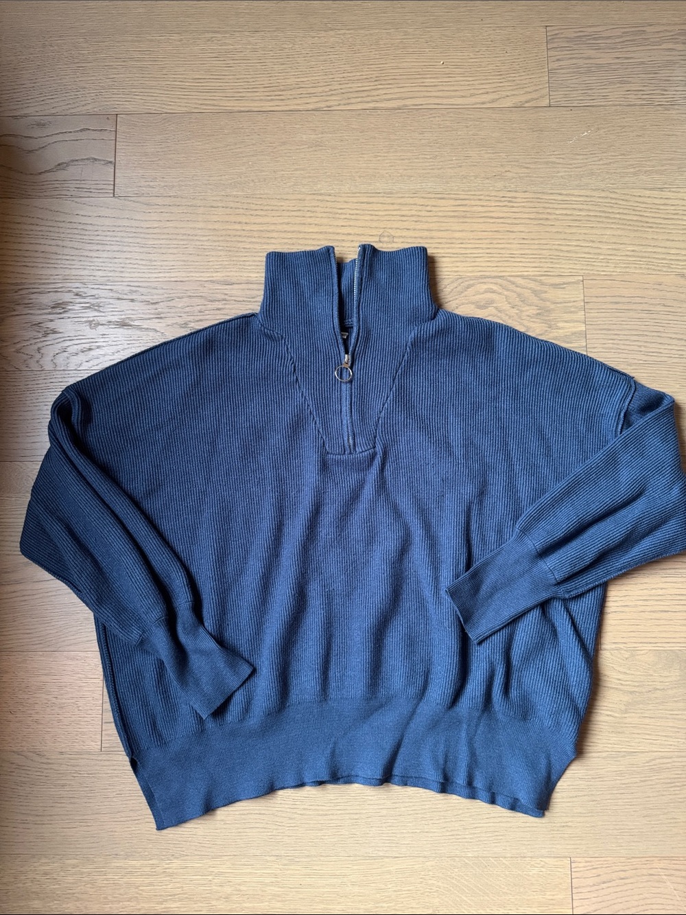 Half zip sweater